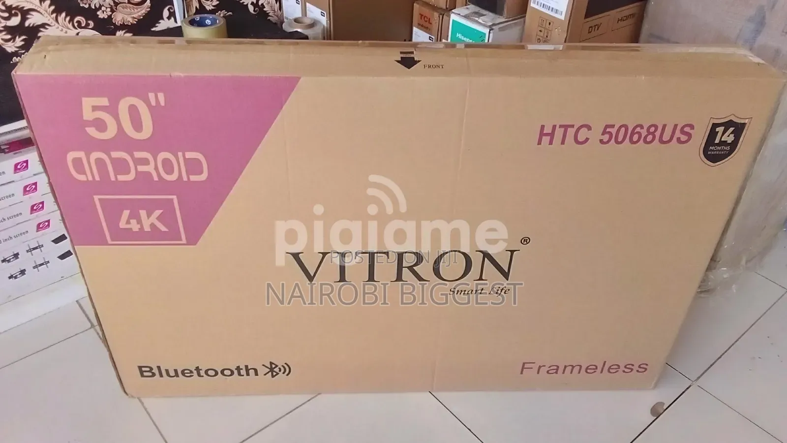Vitron50" Best Android Frameless Television