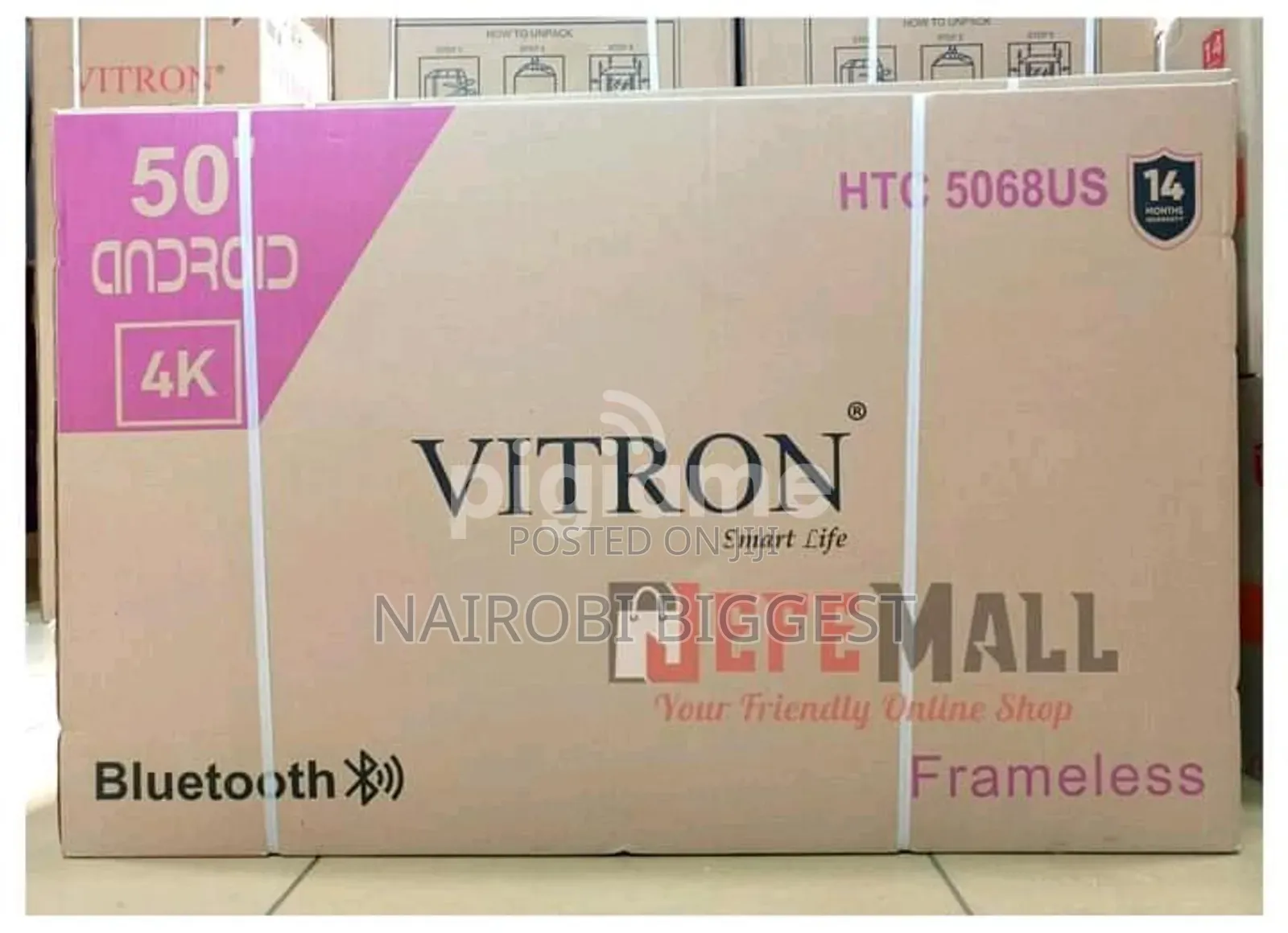 Vitron50" Best Android Frameless Television
