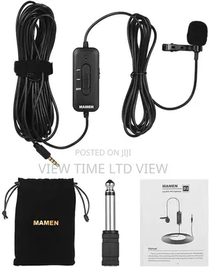 MAMEN KM-D2 Lavalier Microphone 3.5mm