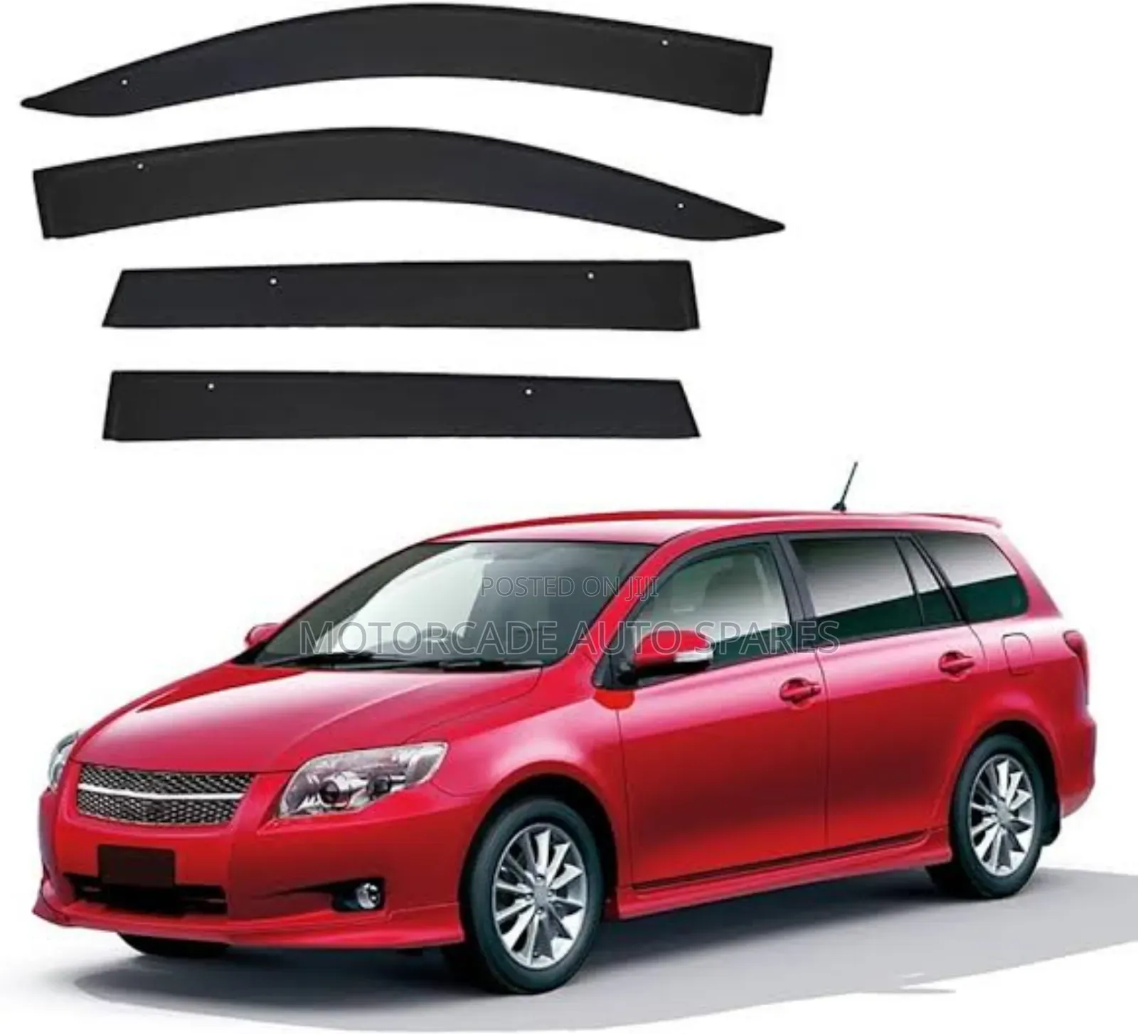 Toyota Fielder 2006-2010 Windbreakers/Window Visors Set