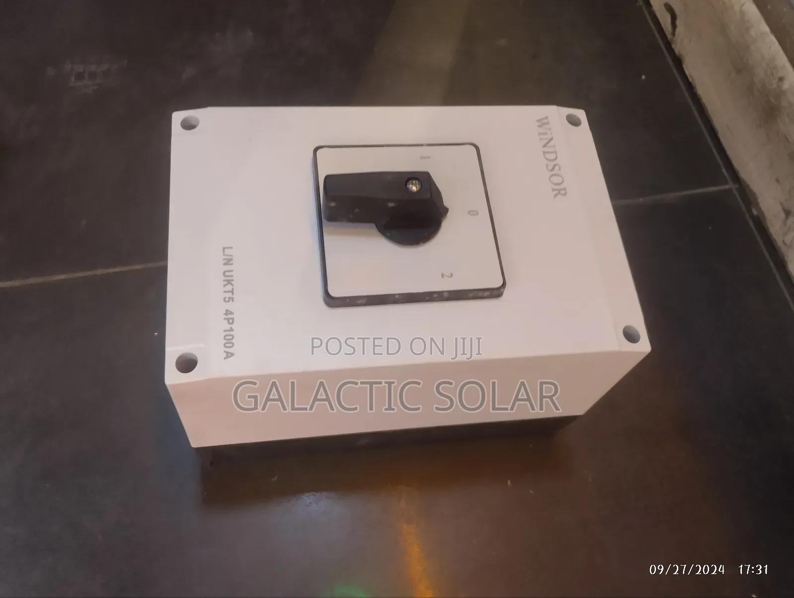 Windsor 100a Manual Change Over Switch