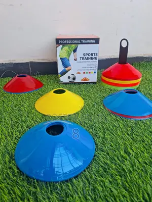Set of 50 Training Cones for Soccer – Perfect for Drills G