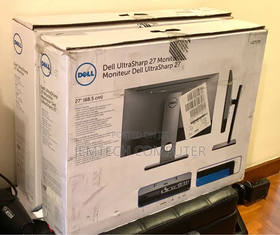 Dell U2717d 27"Ultrasharp (Qhd) Frameless Display Monitor