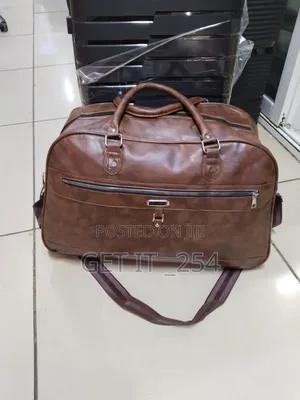 Travel Pu Leather Bag*
 *Colour: Brown