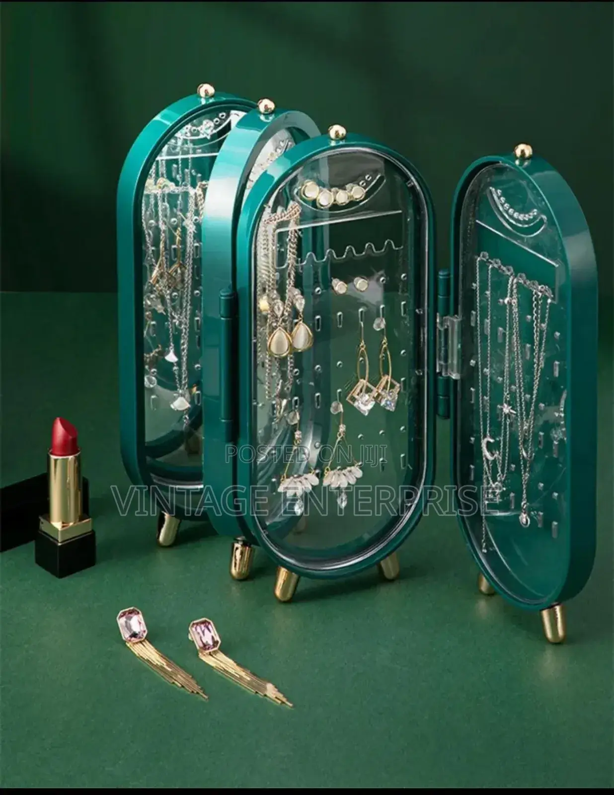 Foldable Unique Exquisite Vintage Retro Jewelry Rack