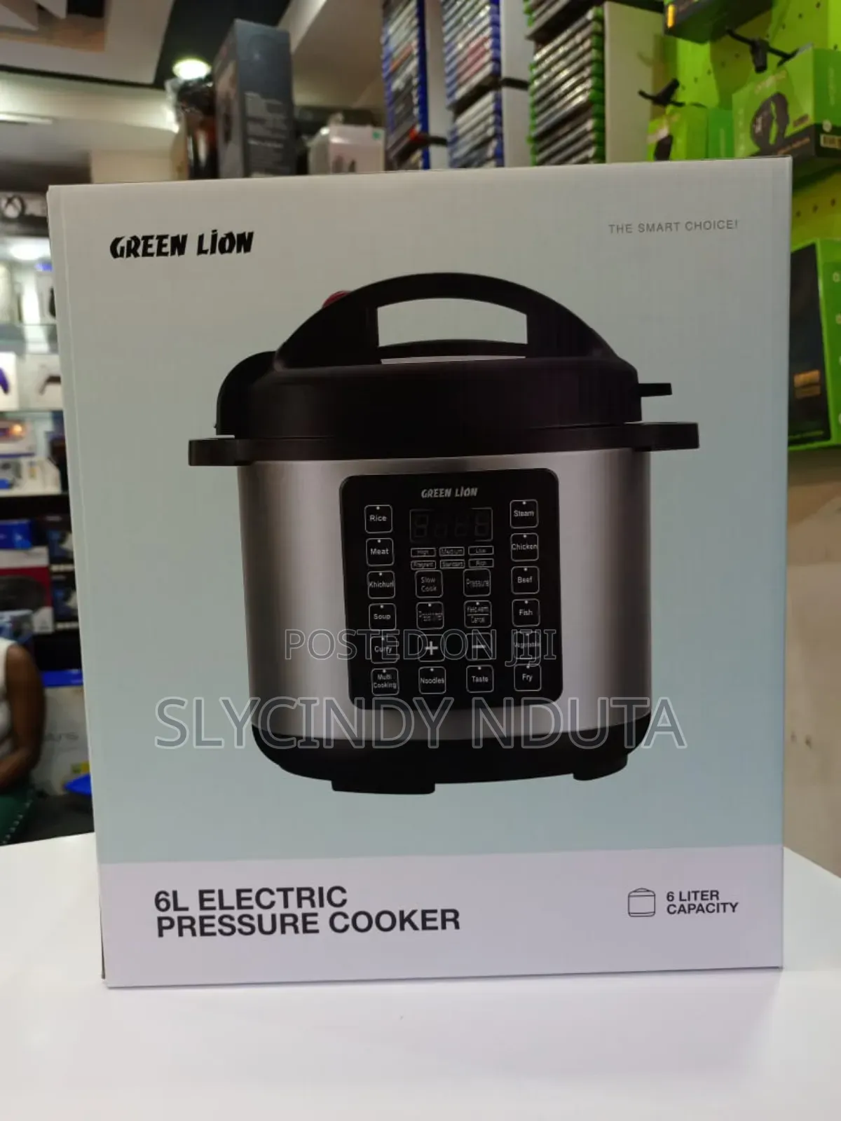 Green Lion 6litres Electric Pressure Cooker
