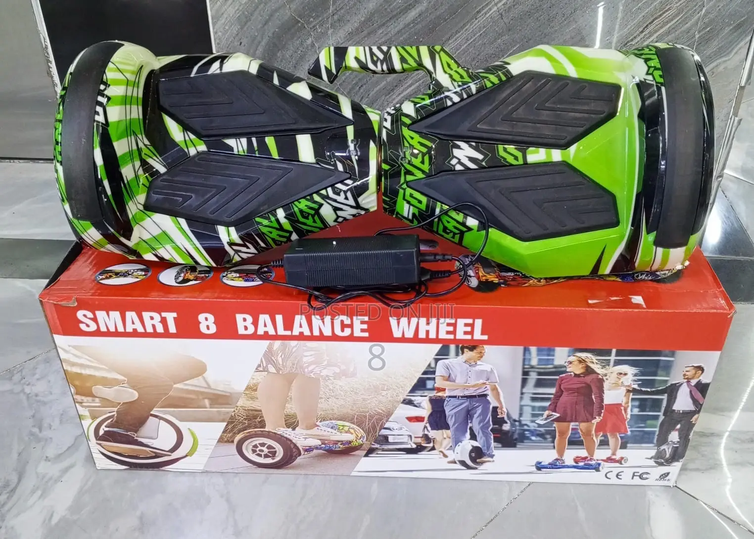 Electric Hoverboard With 8-Inch Wheels – Safe, Fun, and Styl