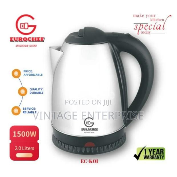 2 Litre Eurochef Stainless Steel