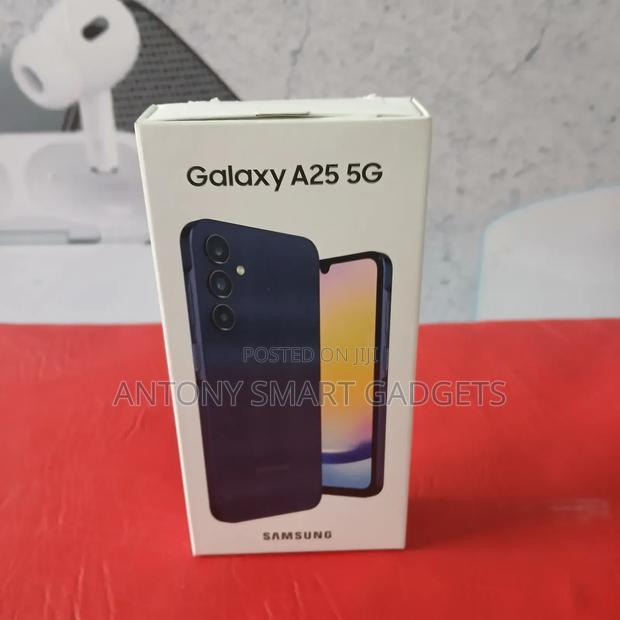 New Samsung Galaxy A25 256 GB Black - main view