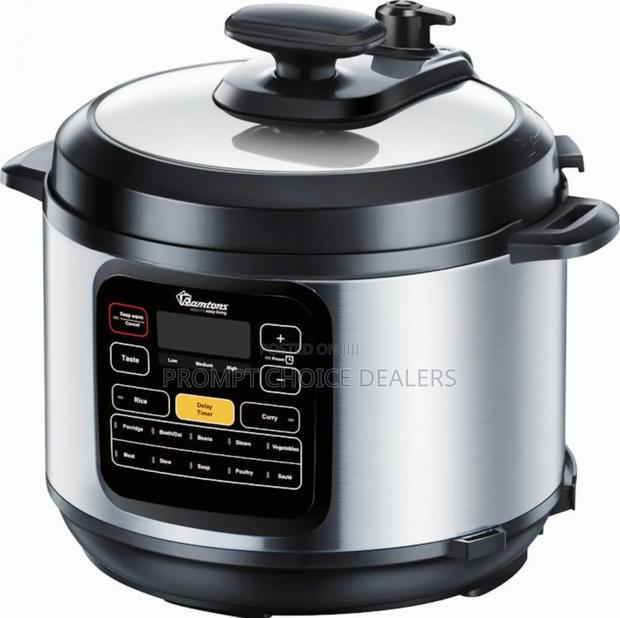 New Ramtons Electric Pressure Cooker 6 Liters RM582