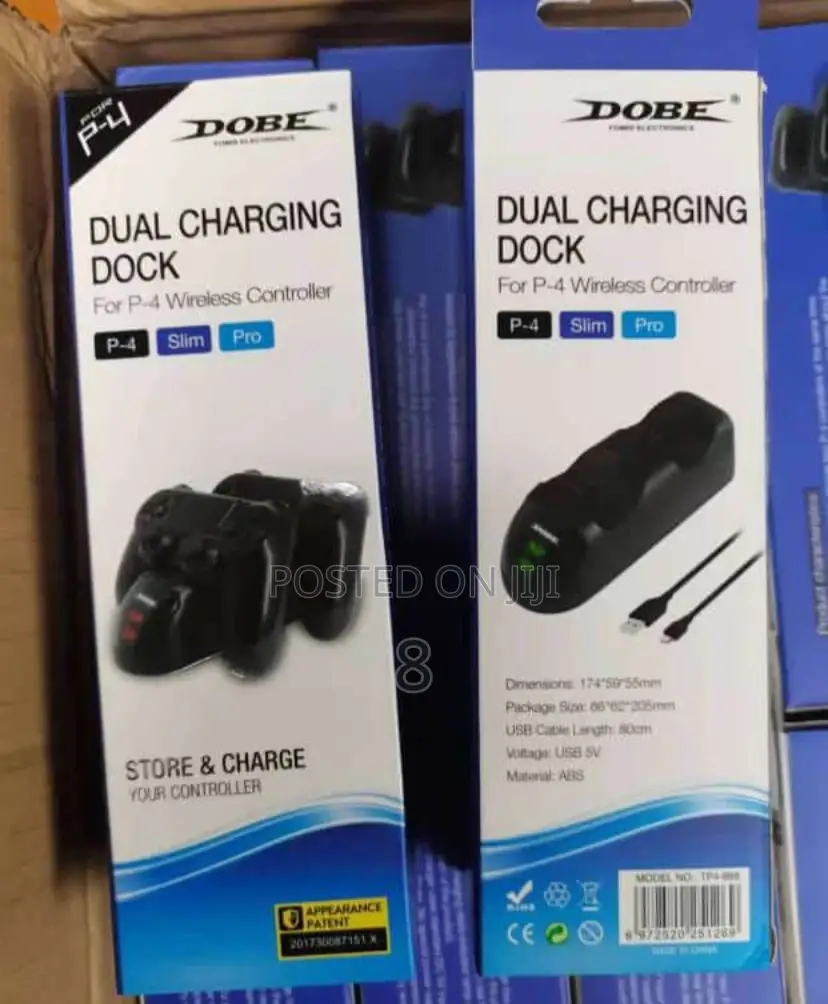PS4 Dual Controller Charger – Fast Charging Dock for Dualsho