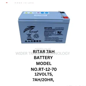 7ah Ritar Battery 12v