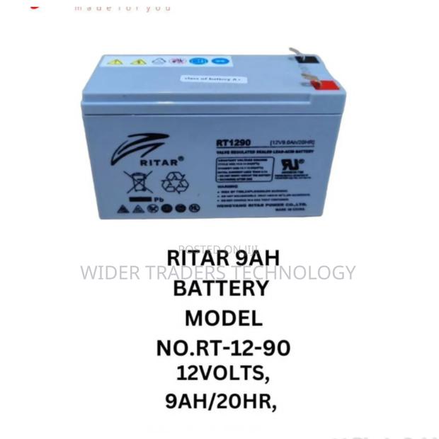 9ah Ritar Battery 12v