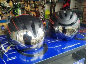 Promeno Cycling Helmet (Shield and Light Equipped)