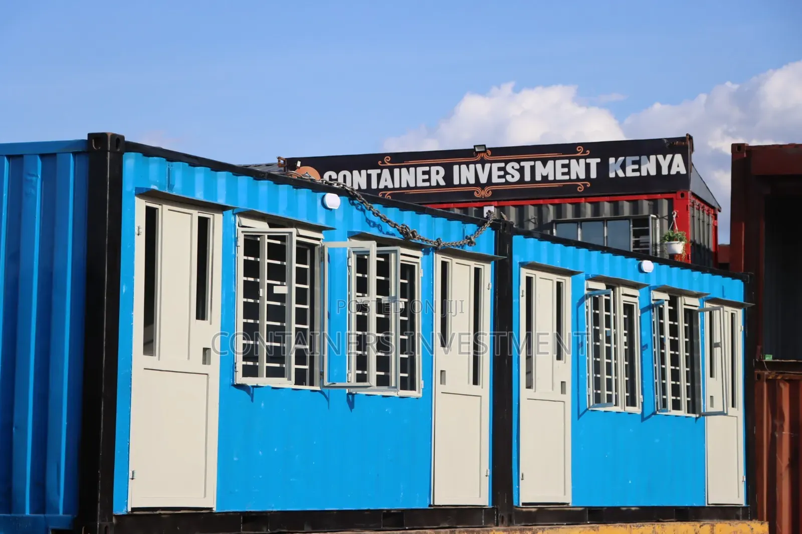 20fts Containers Simple Office Fabrication