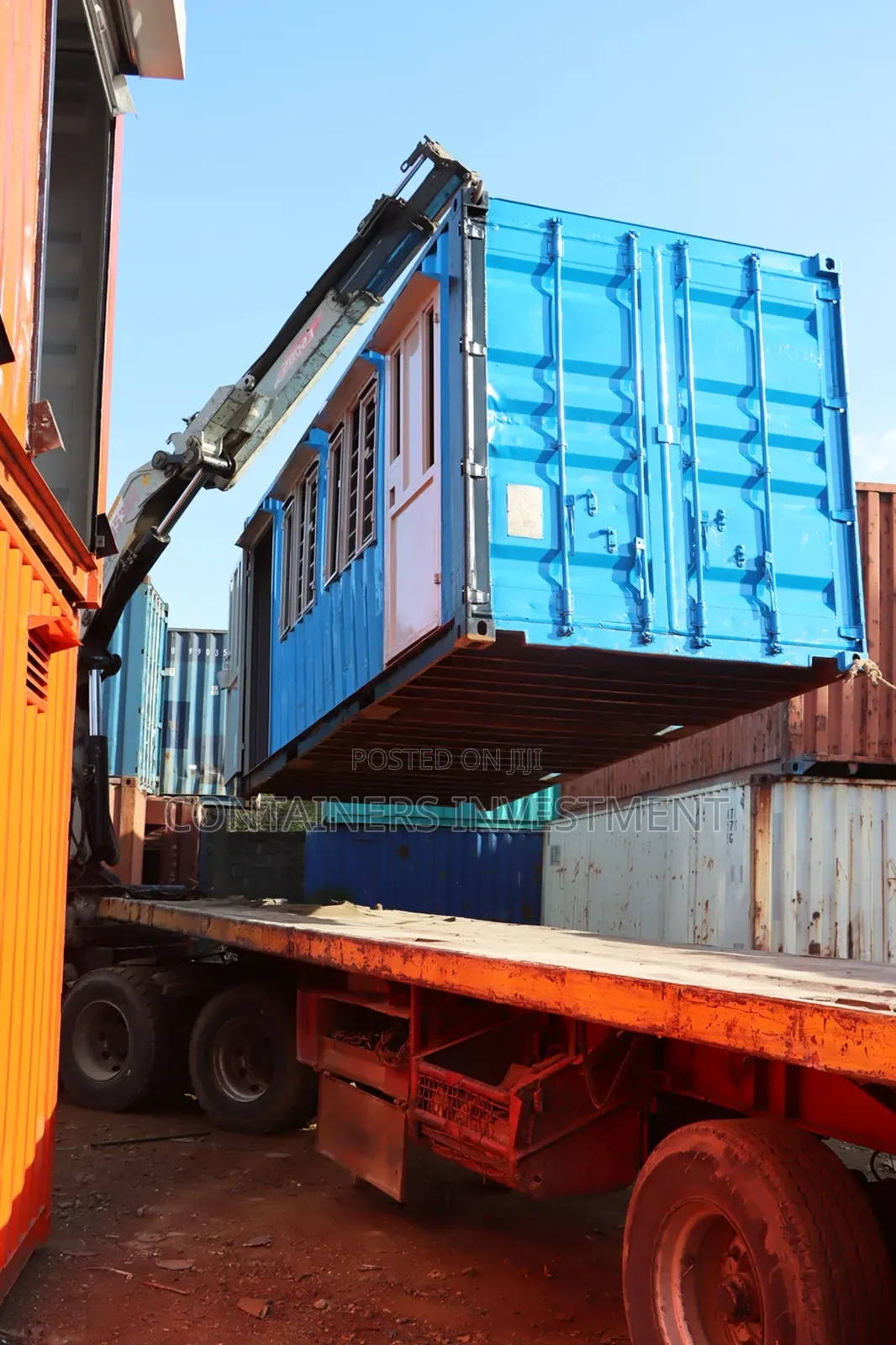 20fts Containers Simple Office Fabrication