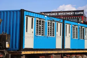 20ft Container Fabricated Into 2 Simple Offices