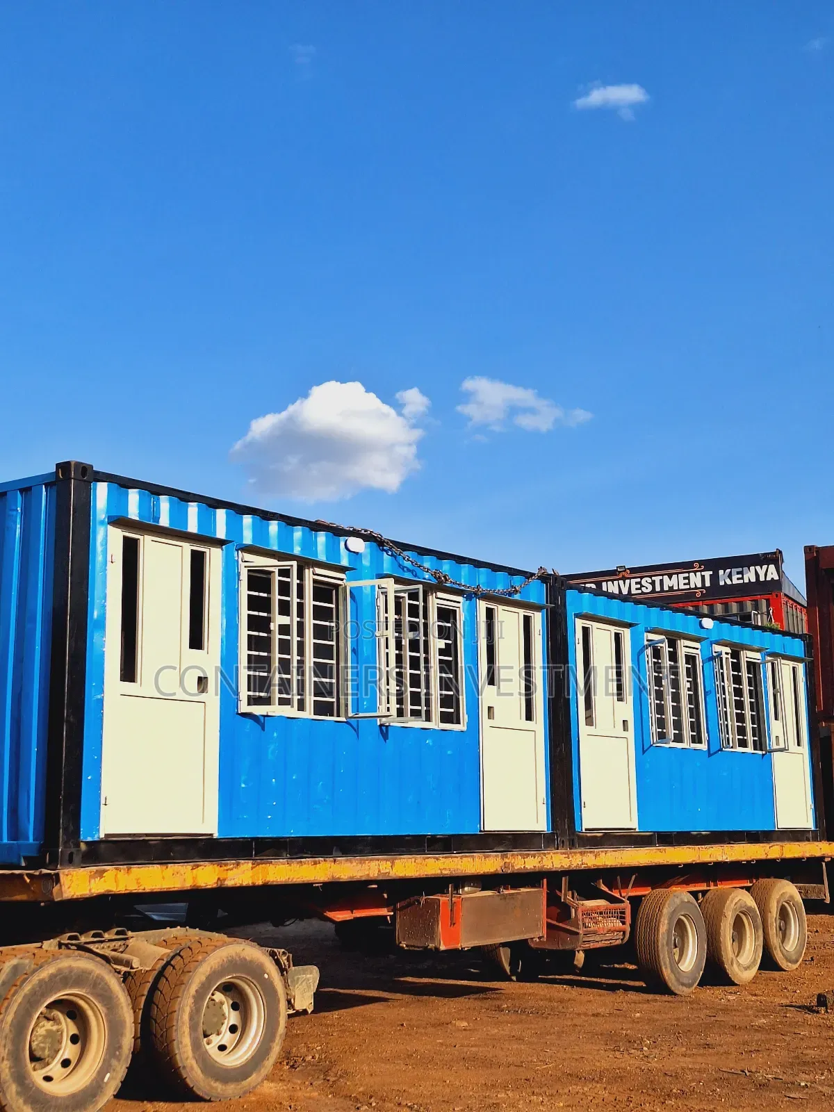Container Offices Fabrication- Container Investment Kenya