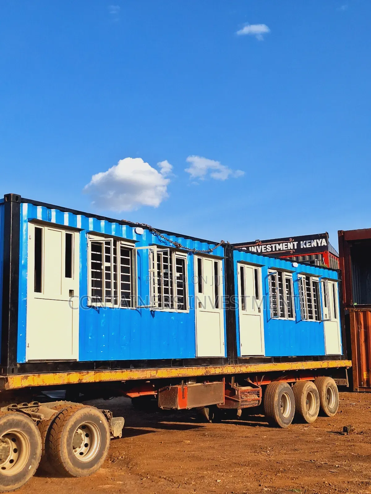 Container Offices Fabrication- Container Investment Kenya