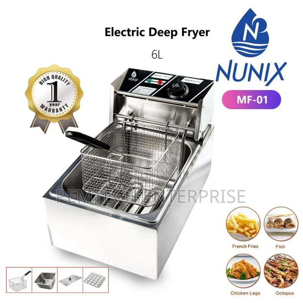 Nunix MF-01 6L Electric Deep Fryer - main view