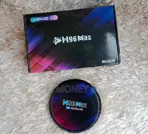 Smart TV Box Ultra HD H96max Android 13.0 4gb 32GB ROM