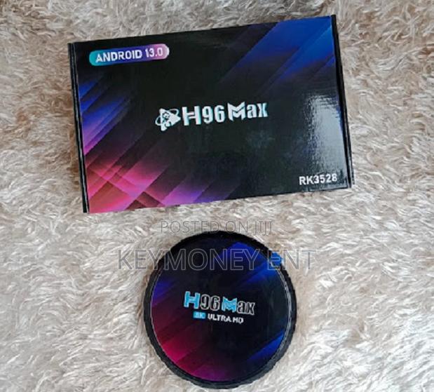 Smart TV Box Ultra HD H96max Android 13.0 4gb 32GB ROM - main view
