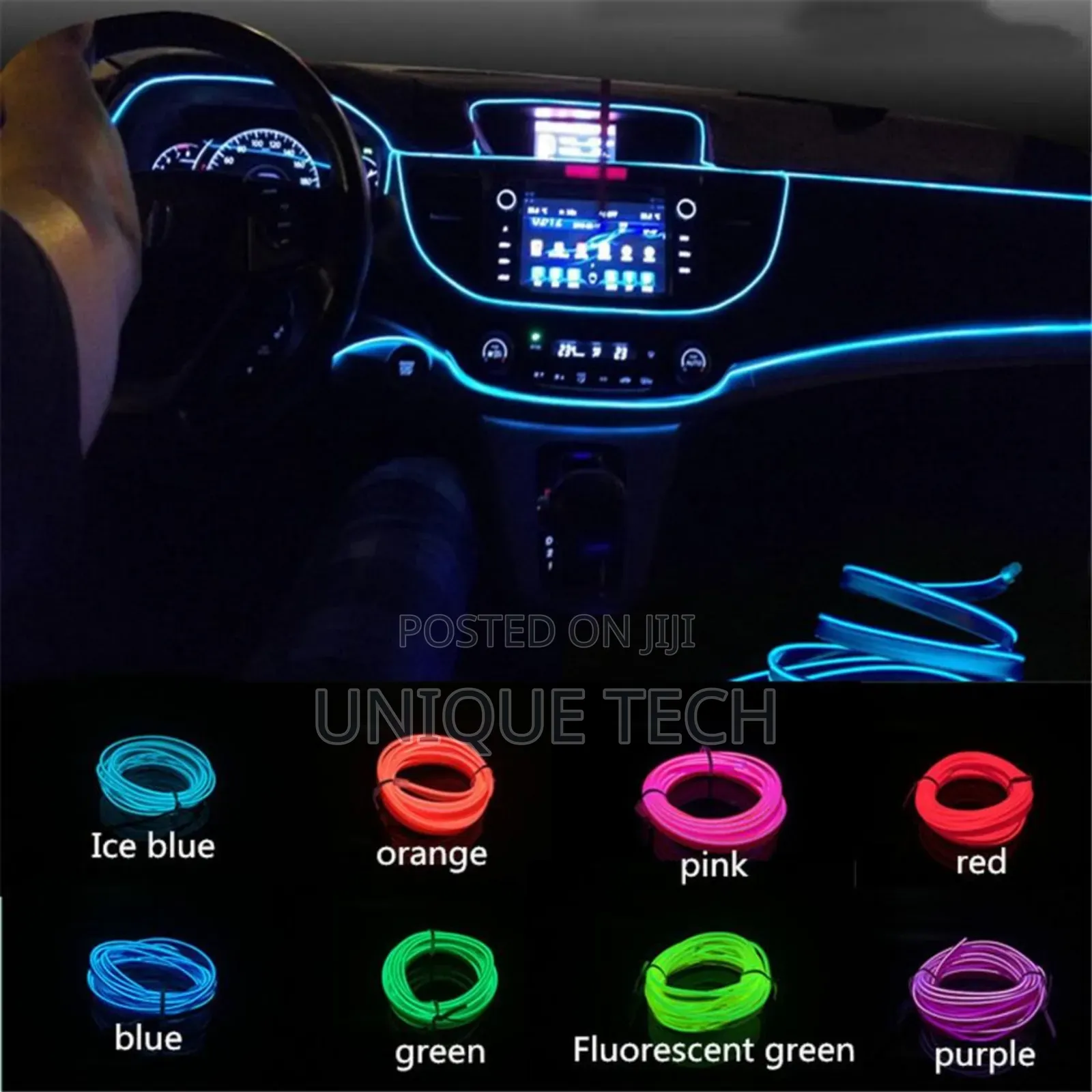 5M Dashboard LED Strip – Custom Lighting for Car Interiors