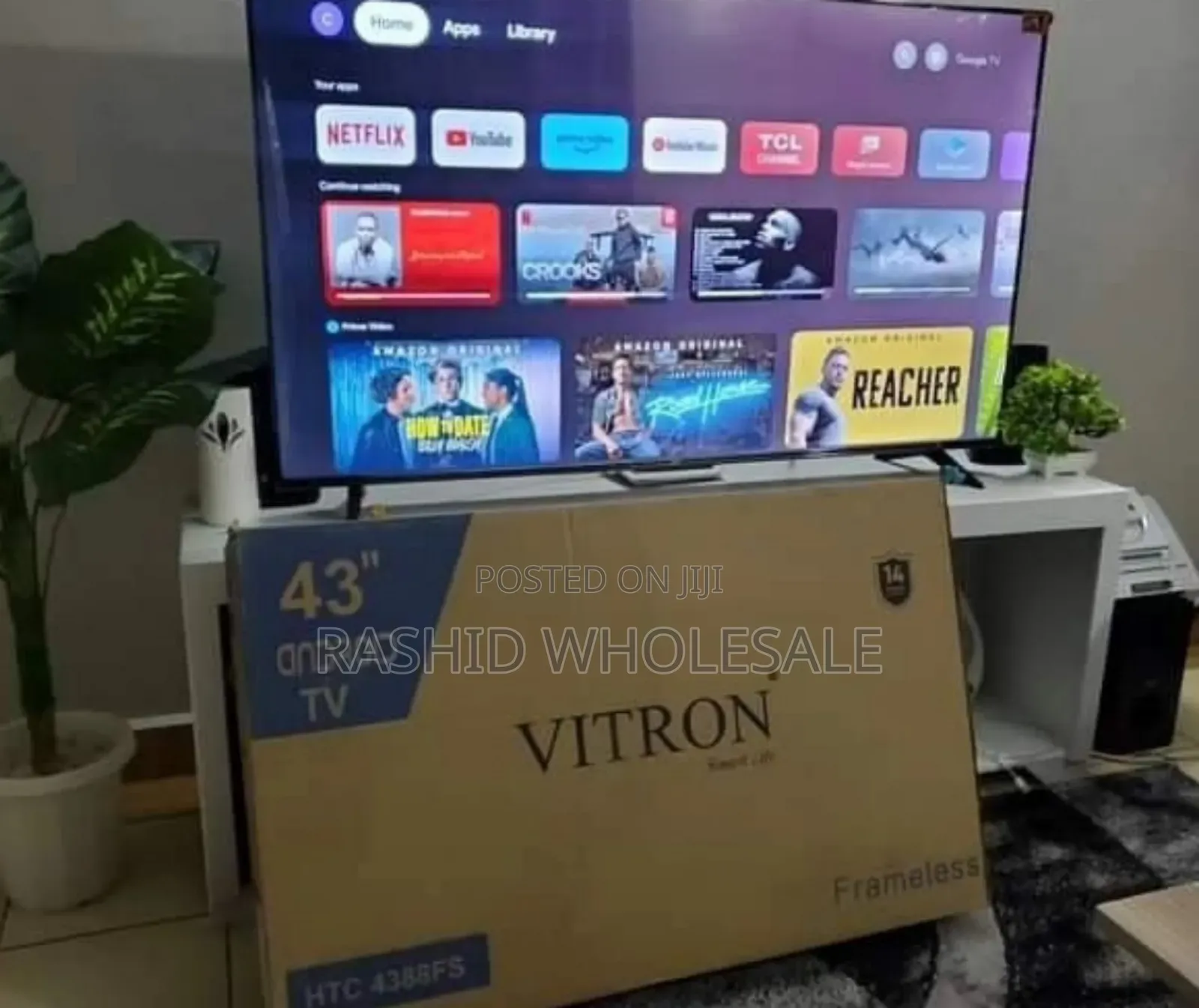Vitron Smart Flameless Tv.43 Inch