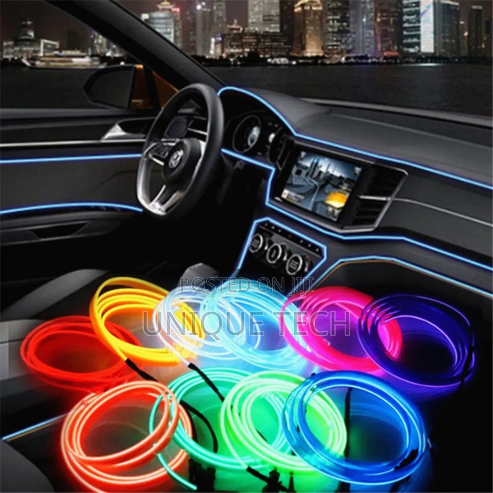 Car Dashboard LED Strip 5M – Bright and Customizable Light