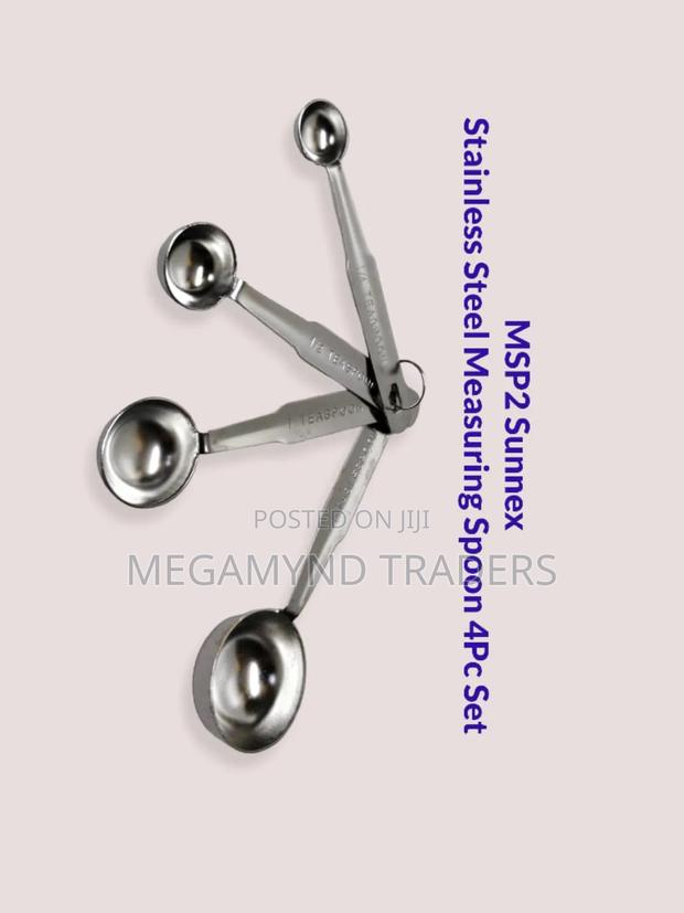 Stainless Steel Measuring Spoon 4pc Set
