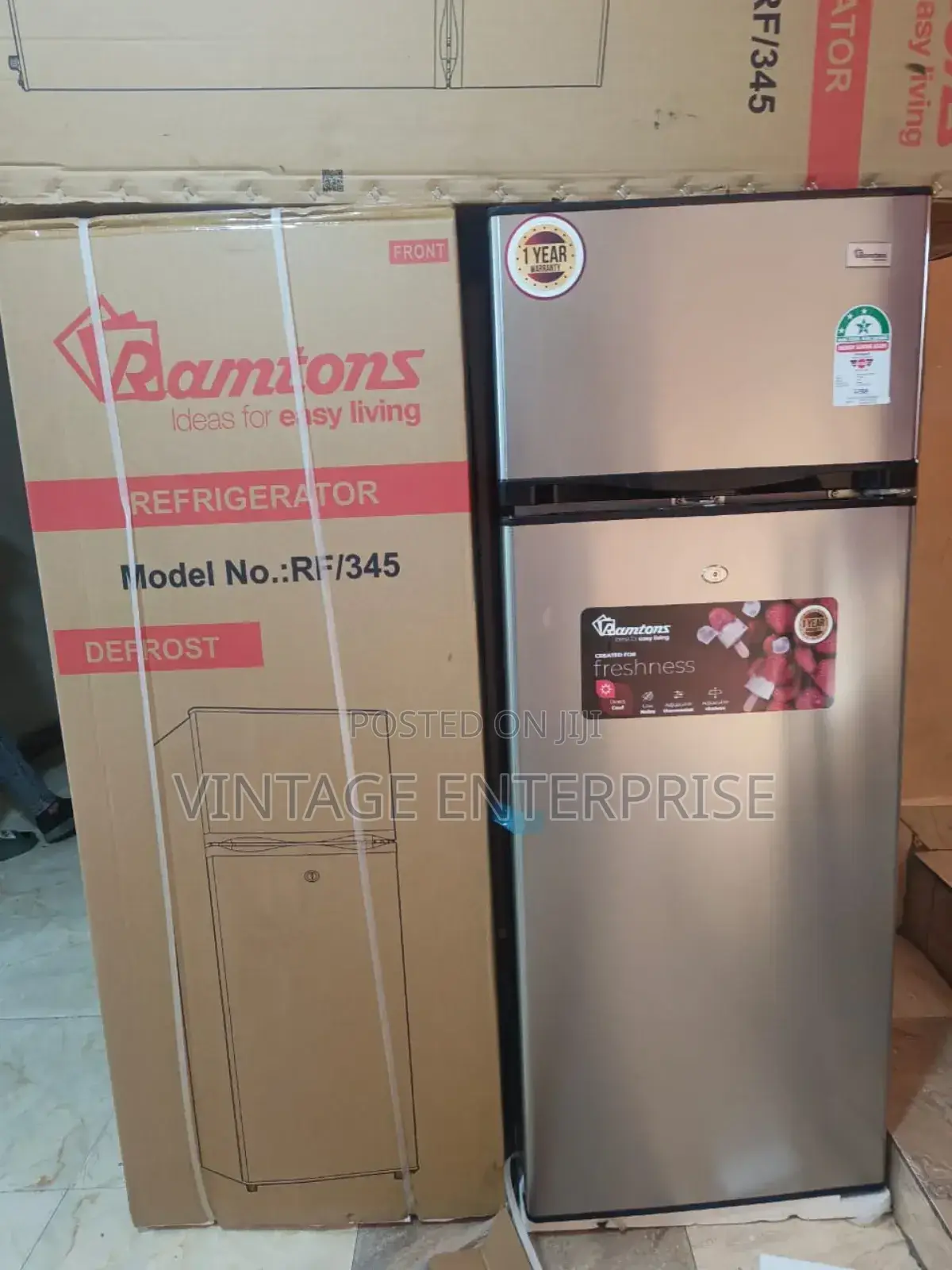 204litres Ramtons Refrigerator