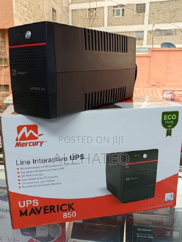Mercury UPS MAVERICK 850VA, Line Interactive UPS, Black 510w