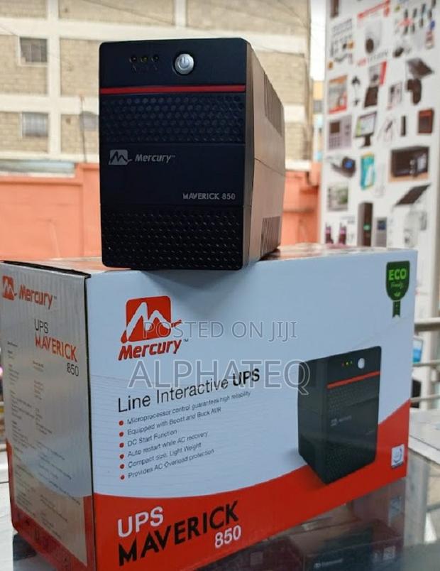 Mercury Elite Marverick Line Interactive Ups-850va 510w - main view