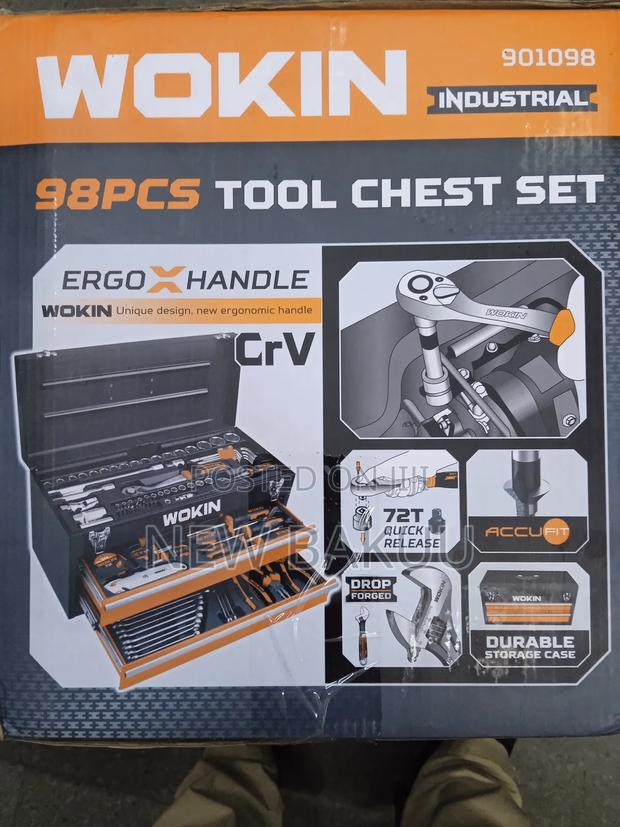 Wokin 98pcs Tool Chest - thumbnail 2