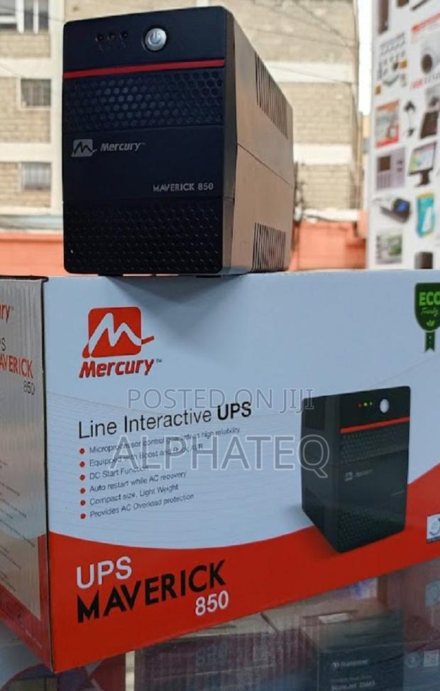 Mercury 850VA Marverick Line Interactive UPS 510W. - main view