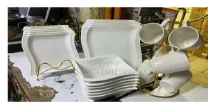 Ceramic 24 PCS Novel Dinner Set