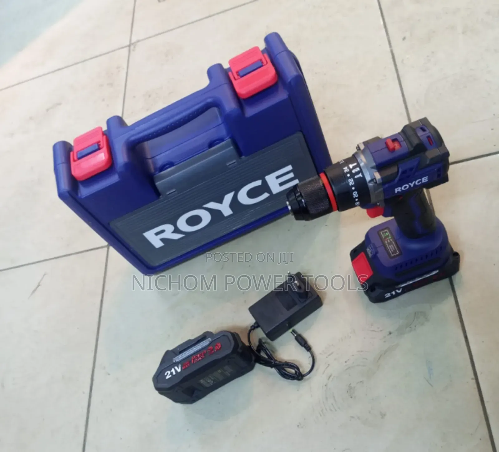 Royce 21v Brushless Cordless Drill