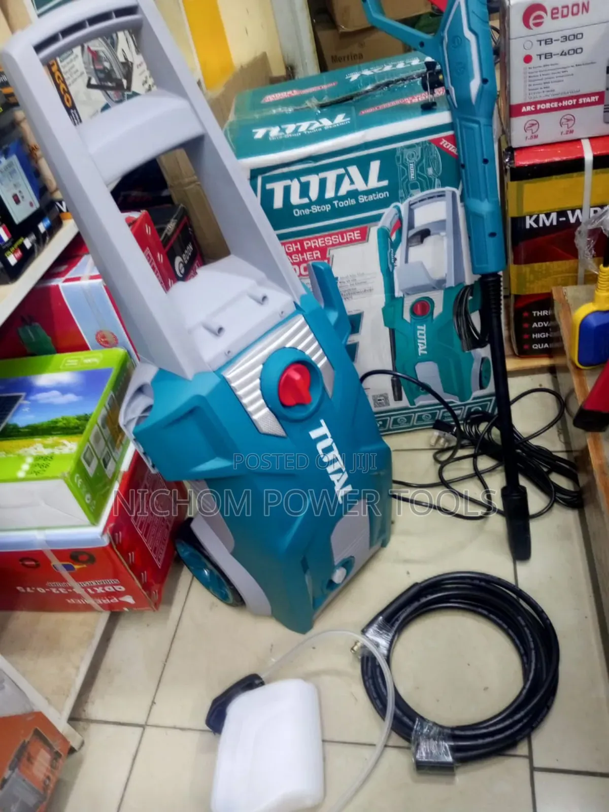 Total 1800watts Pressure Washer