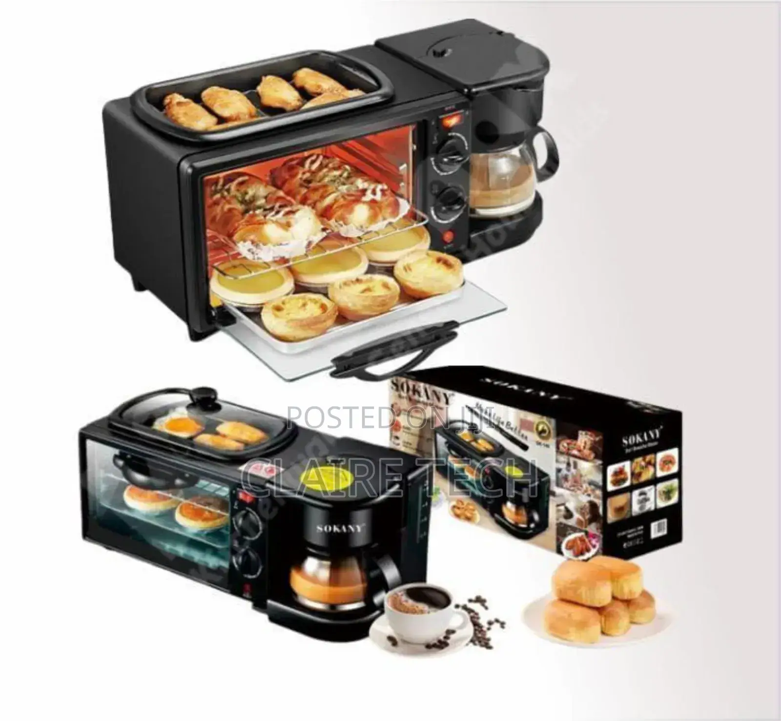 *3in1 Sokany Breakfast Maker