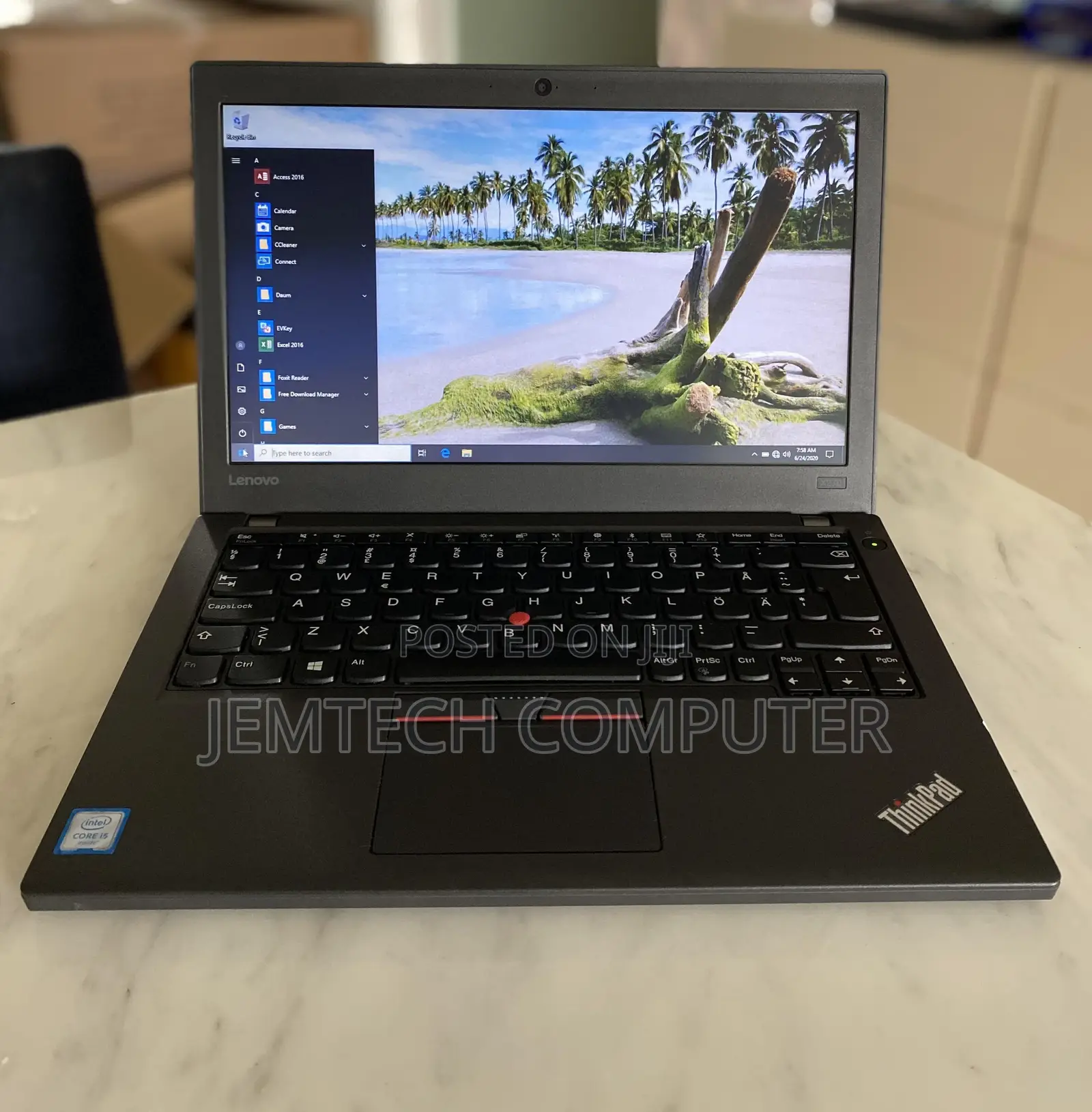 Laptop Lenovo ThinkPad X270 8GB Intel Core I7 SSD 256GB