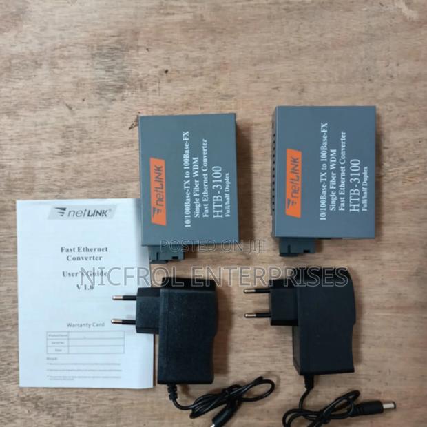 Netlink Media Converter 10 Base 100 HTB-3100 a/B-25km - thumbnail 2