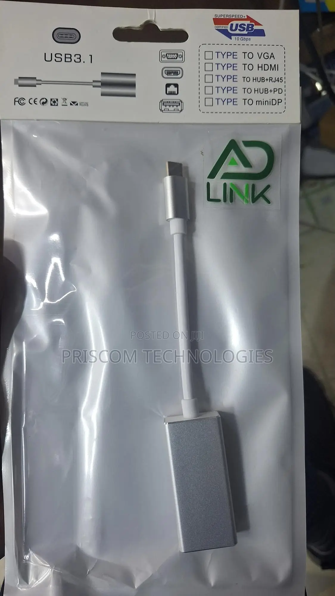 Type C To Displayport Converter Adapter, USB-C To Displaypor