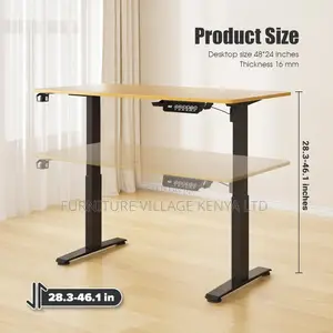 Electric Adjustable Height Desk Computer Desk -120cm X 60CM