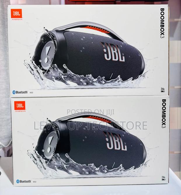 JBL Boombox 3 - Portable Bluetooth Speaker, Powerful Sound