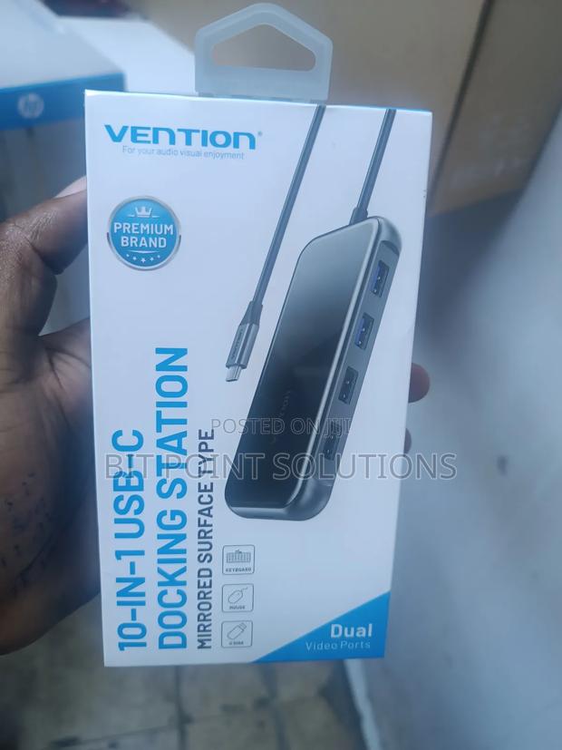 Vention 10 in 1 Usb-C Docking Station !! Usb C 10in1 Docking - thumbnail 2
