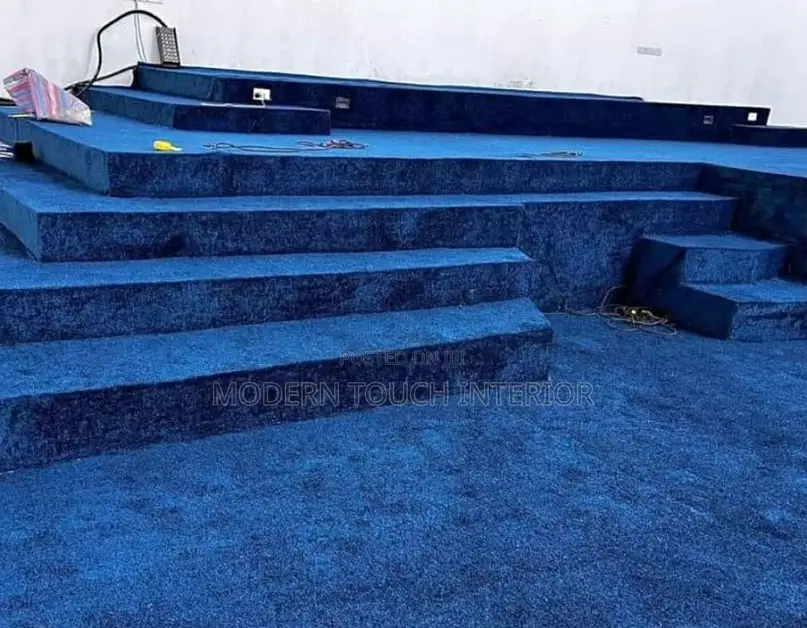 Blue Delta Church Carpet