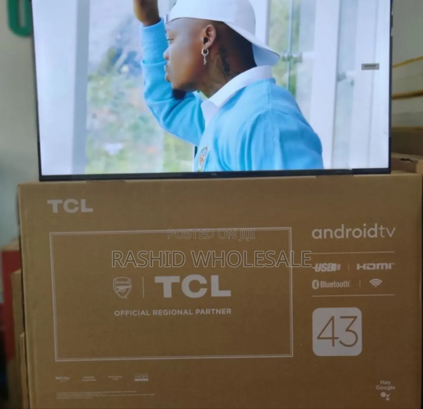 Tcl Smart Flameless (S5400) 43inch Smart Tv