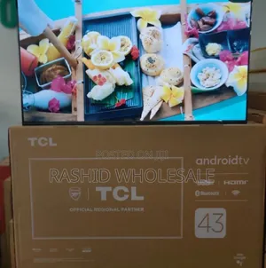 Tcl Smart Flameless Tv Android.43inches