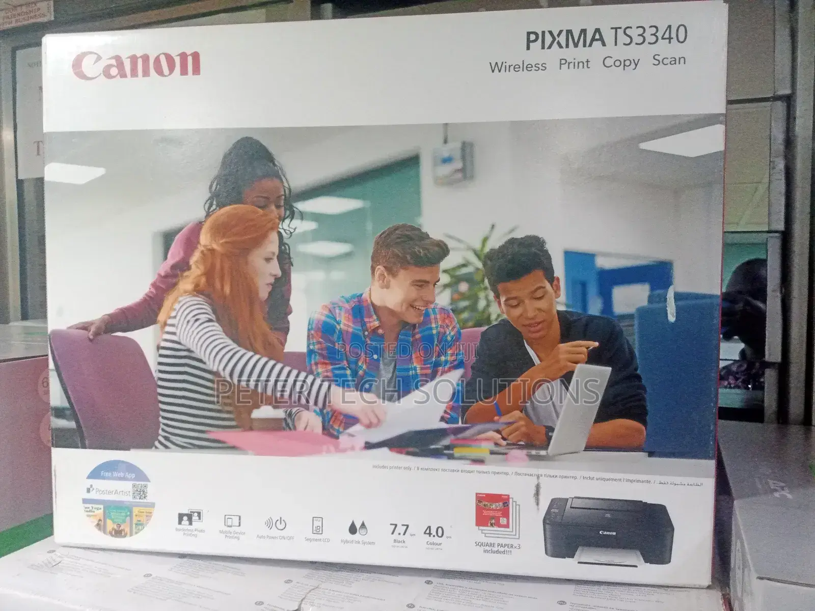 Canon Pixma TS3440 All in One Wireless Printer