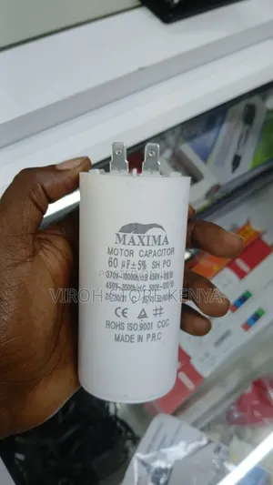 New Motor Capacitor 400v-370v 60mf / 60uf Capacitor